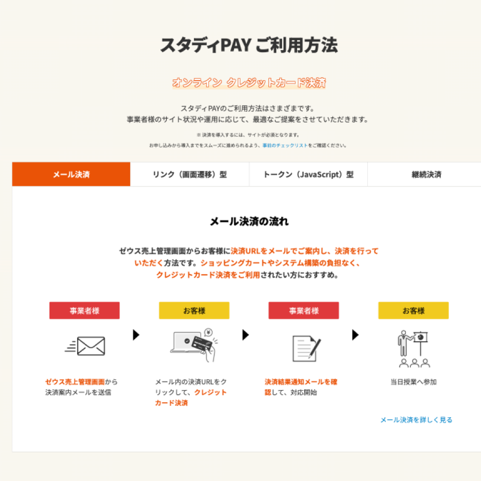 【サービスサイト】決済業界のサービスページ